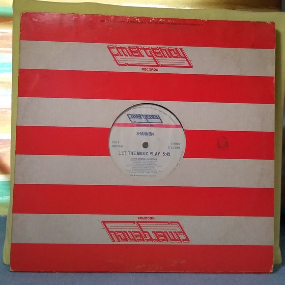 Shannon Let The Music Play 1983 Single Vinyl Record Minty - Picture 1 of 4